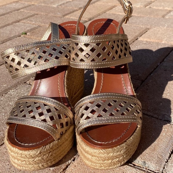 - Tory Burch espadrilles wedges size 7 - Picture 9 of 9